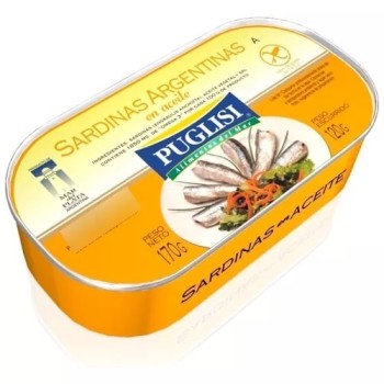 Sardina Puglisi en aceite x 170gr -