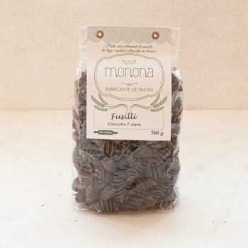 Fusilli tinta de calamar - Monona